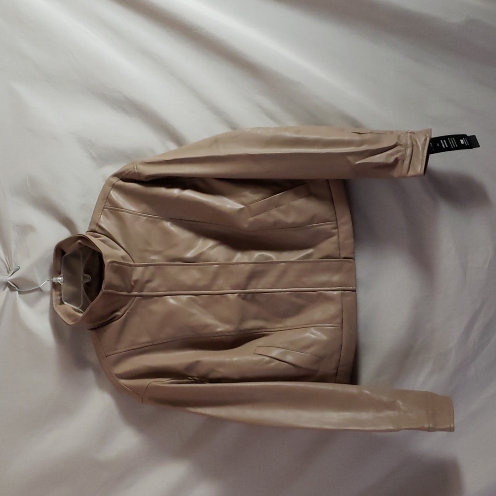 NEW Sebby Faux Leather Jacket